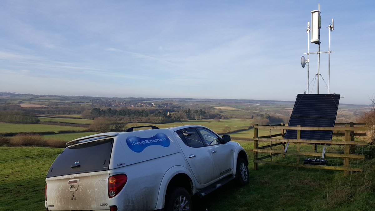 Winter battery swap at our eco site near Grantham.