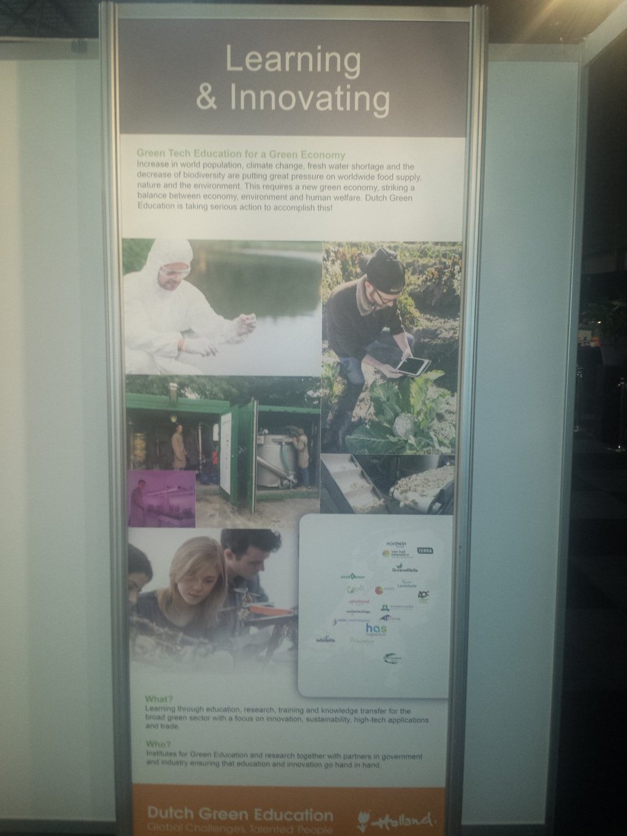 krol_jan's tweet photo. Mooi slot 1e dag #AFTECH2016 met pitch voor #Martijnvandam over #Groenonderwijs #greentecheducation #Helicon #Has https://t.co/lOK4AqgelY