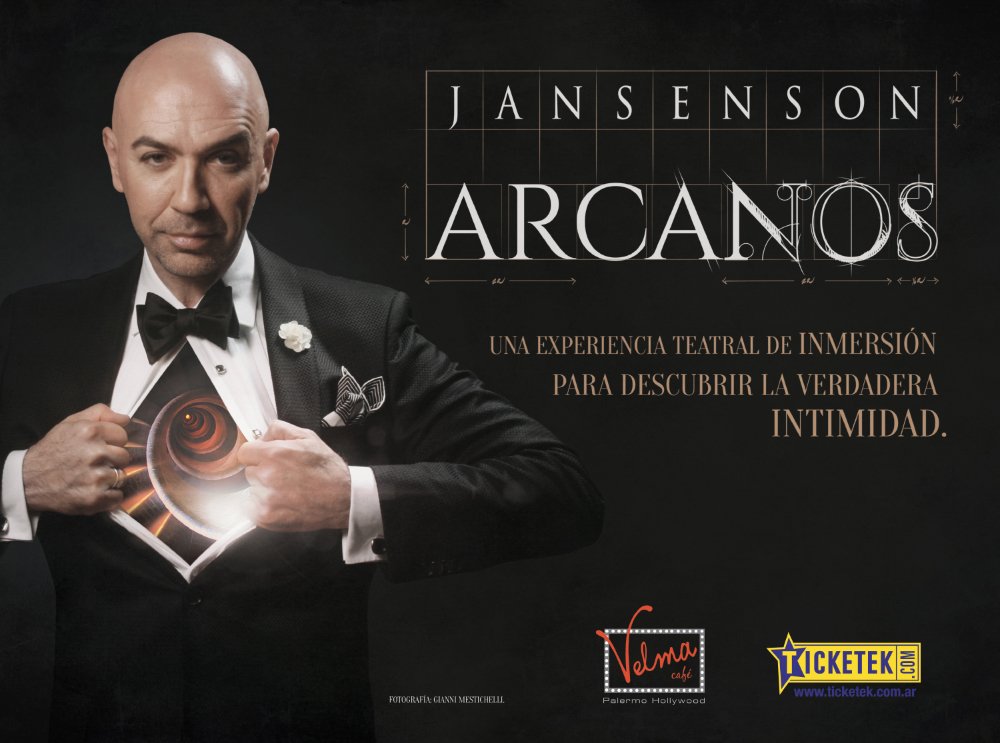 Este sábado última función de Arcanos en el <a href="/Velmacafe/">Velma Café</a>. El mejor show de magia que vi. Entradas en: ticketek.com.ar/jansenson/velm…