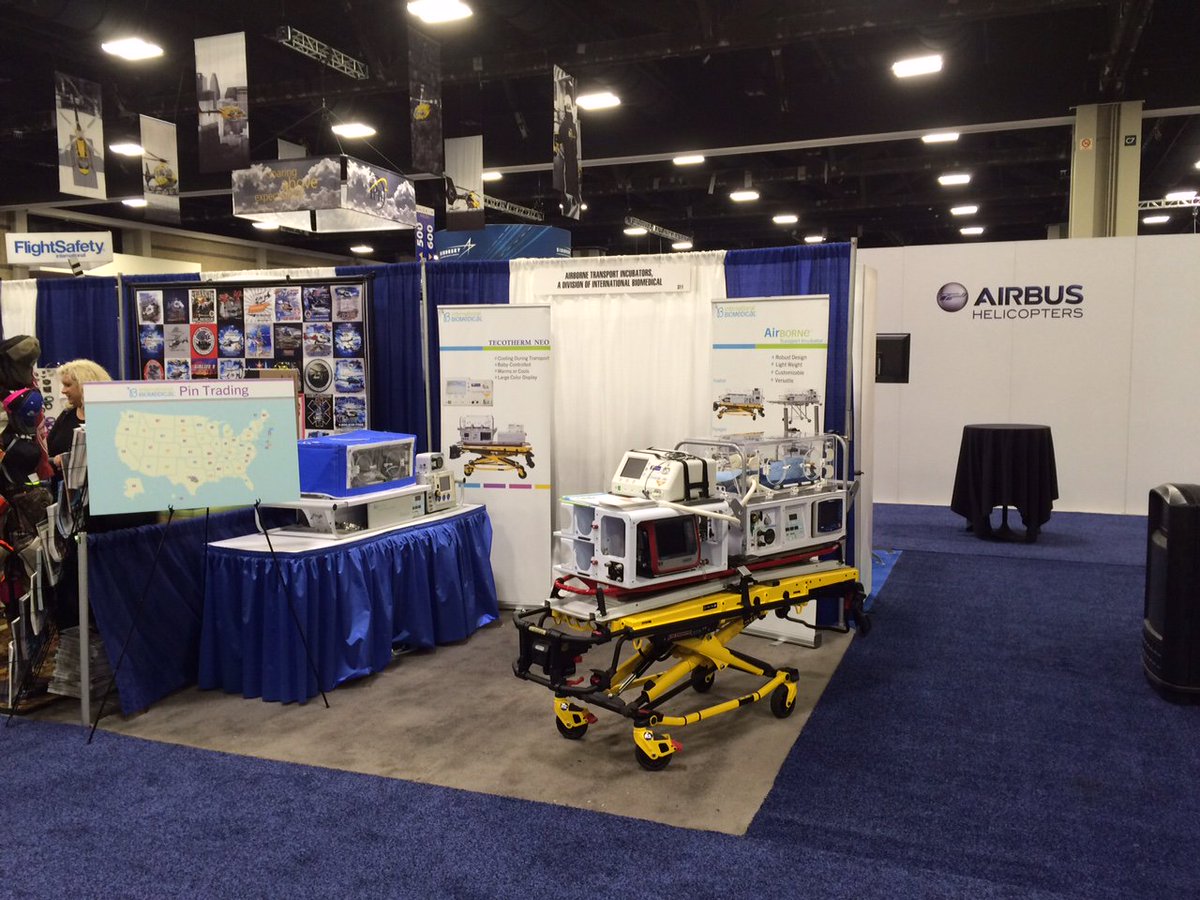 IntBiomedical's tweet image. #AMTC16v2, learn why we&apos;re trusted by so many transport teams. Stop by booth #311 to learn about our latest products. 🚑🚁 #AMTC16