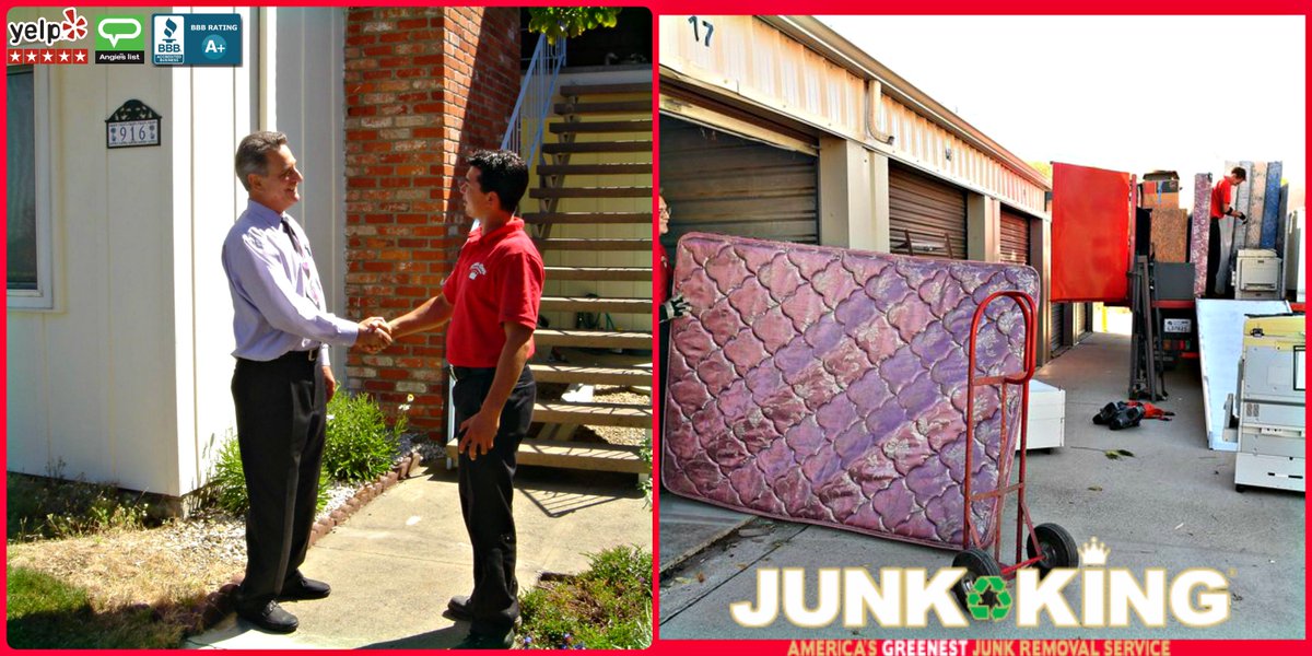 Are you in the market for a new mattress this holiday season? #JunkKing will pick up your old mattress & haul it away. 
#mattressremoval