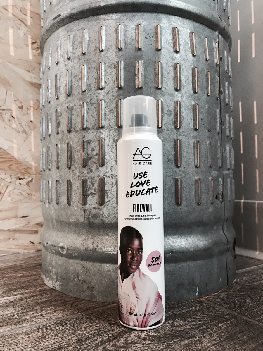 #POTD Firewall is a light, protective barrier between your hair &amp; your flat iron, absorbing heat &amp; preventing breakage while it smoothes.