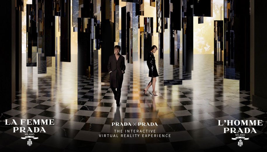 fashionandmash's tweet photo. Prada steps into virtual reality with immersive and interactive fragrance campaign https://t.co/E7a5URTqWV #pradaxprada https://t.co/my1HR1hZ00