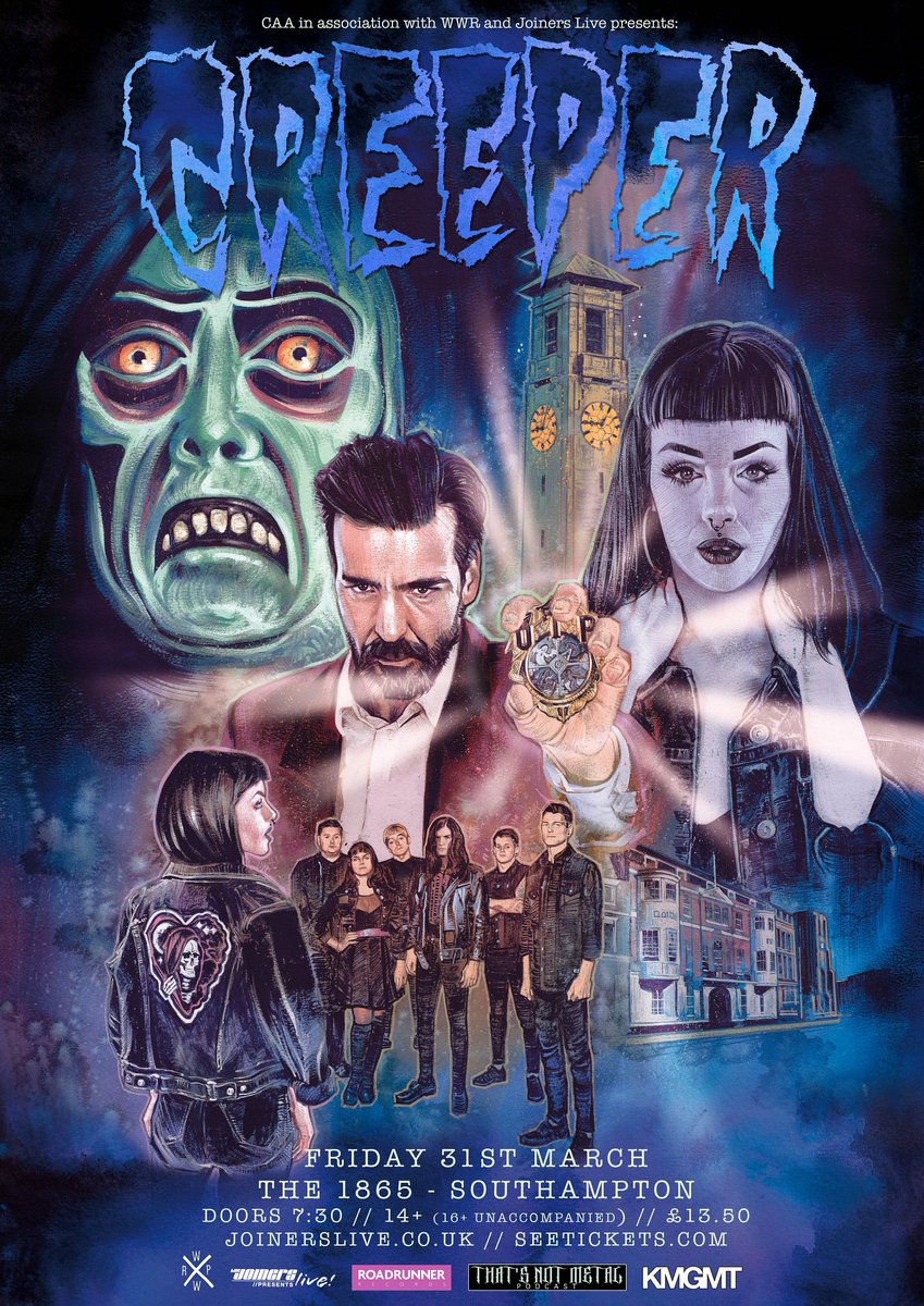 joinerslive's tweet photo. Over 450 tickets gone for the hometown return of @creepercultuk and the full bill isn't even out yet! https://t.co/PR2j1vOsPo to get in :) https://t.co/hTVimAHHii