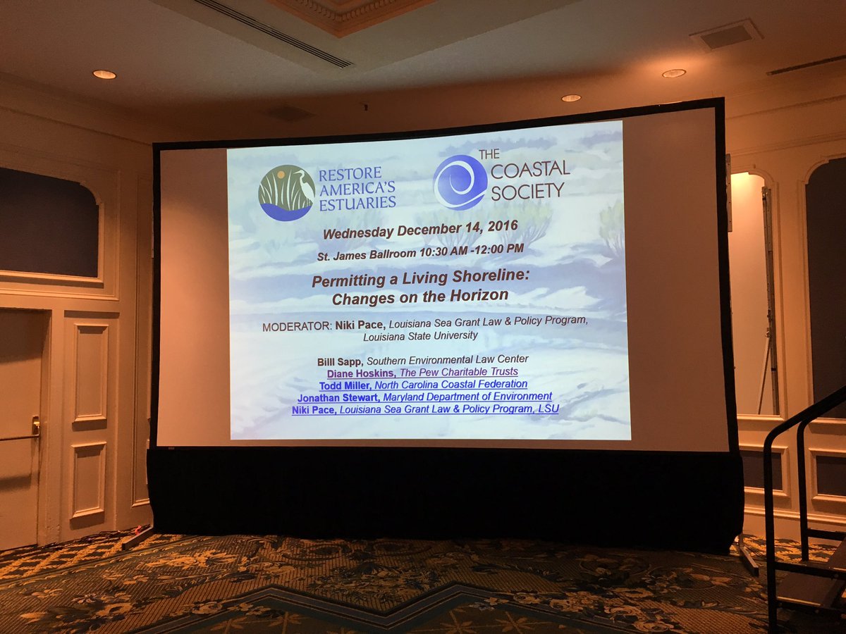 kdianehoskins's tweet photo. Are you at #RAETCS16? Permitting living shorelines: Changes on the horizon panel @selc_org @pewtrusts @NCCoastalFed @MDEnvironment @NikiPace https://t.co/fAzKQ49i7O