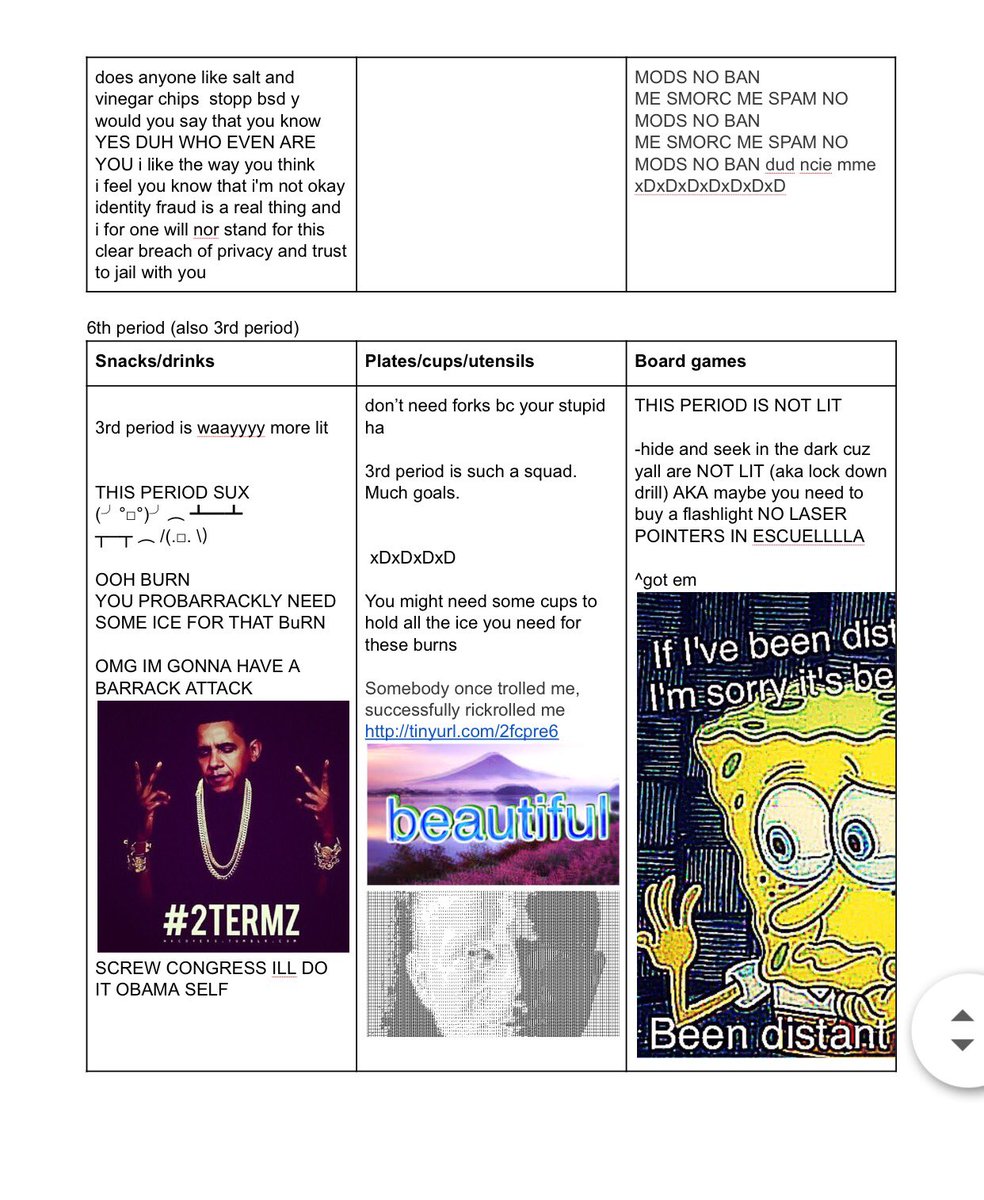 macindoe asked our english third period to plan the winter celebration for friday on a single document