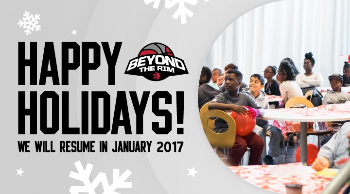 Beyond_The_Rim's tweet photo. Wishing everyone a safe and happy holiday! Beyond the Rim will resume in January 2017, please stay tuned for more info. https://t.co/I8Wf2pc0Nt