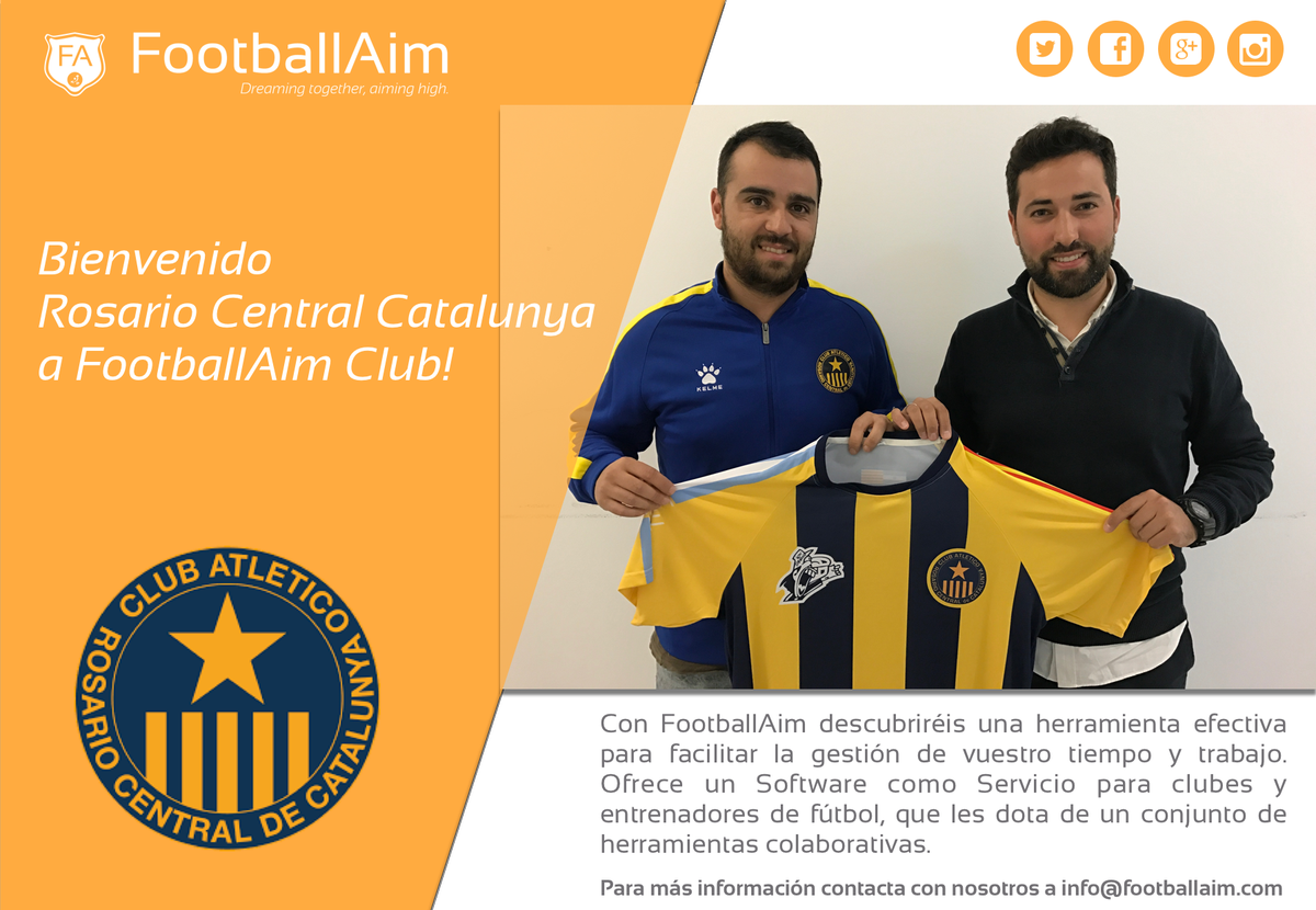 Damos la bienvenida a Rosario Central Catalunya! <a href="/Canalla_17/">FutsalRosarioCentral</a>