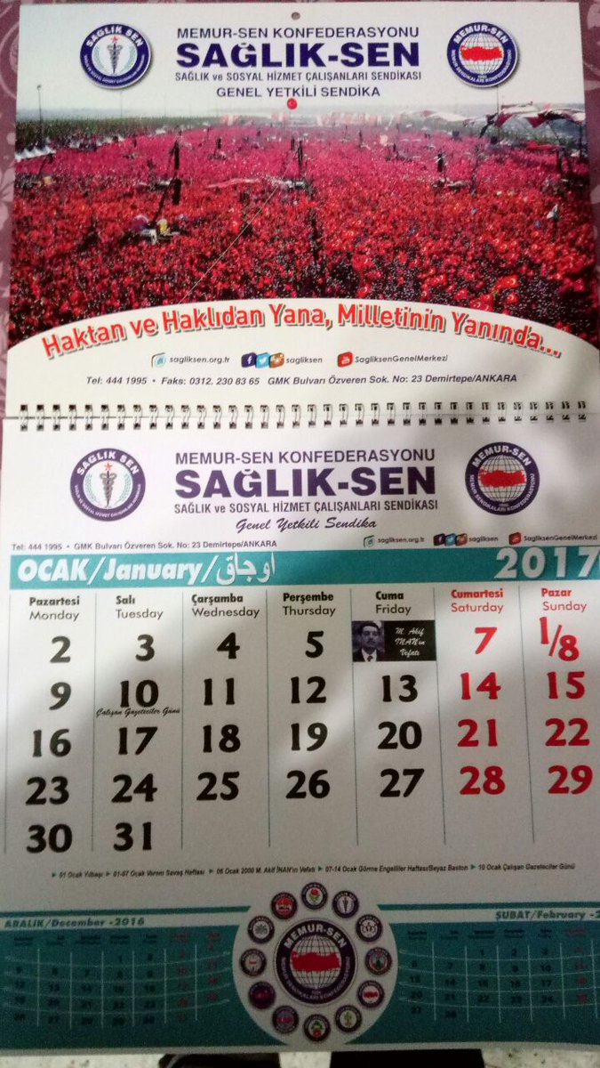 DOGANebu's tweet image. 2017 yılı takvimi  dağıtımı başladı. Tüm teşkilat mensubu arkadaşlarıma teşekkür ederim.