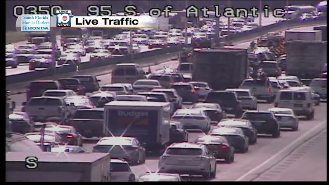 Crash on I-95 SB at Atlantic Blvd 2 Lanes blocked! #traffic https://t.co/OQm2yJcAJa