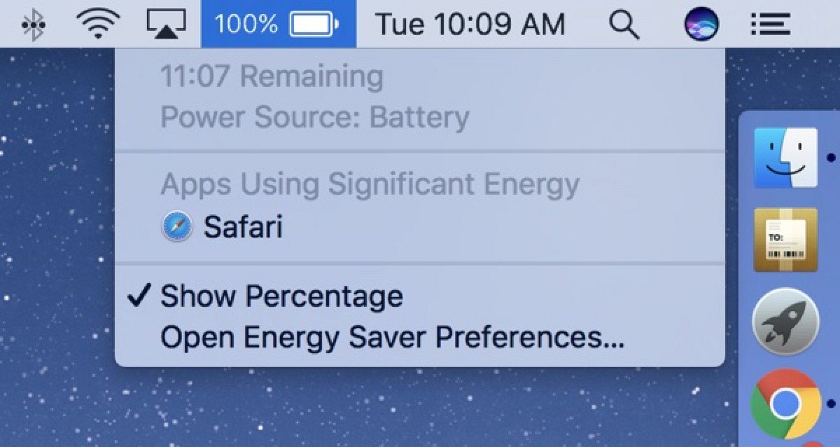 PoweredbyOWC's tweet photo. With the release of #MacOS 10.12.2 there are a couple new thing you will be seeing & not seeing! #TimeRemaining https://t.co/avSGZnxyUl https://t.co/kDCPnRkaW3