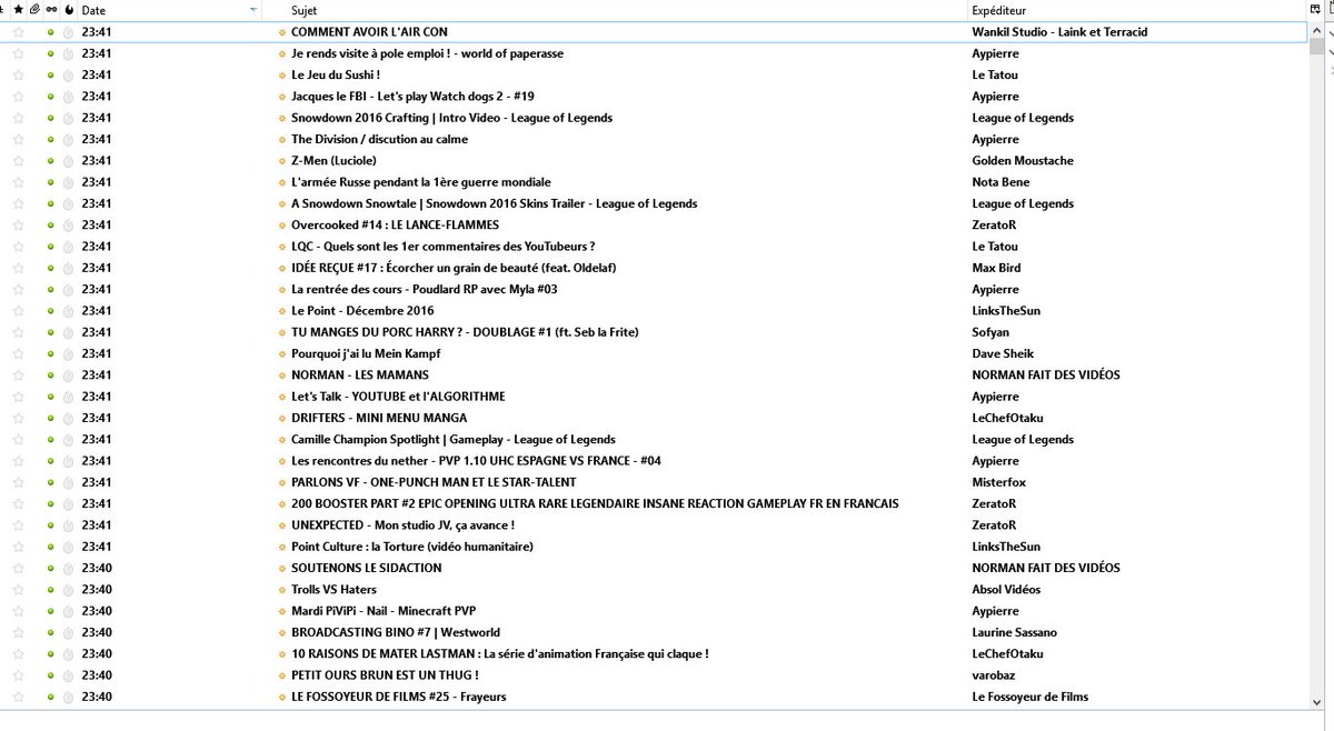 Buy4m4n's tweet image. #Youtube #FluxRSS pour ceux qu&apos;il veulent un autre moyens d’être au courant des sorties des vidéos