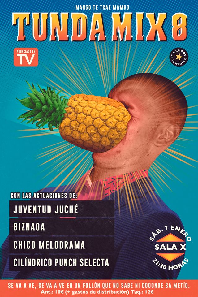 💣  Enero viene fuertesito 💣 

#Sevilla <a href="/SalaXSVQ/">Sala X</a> <a href="/Biznaga77/">Biznaga</a> <a href="/JuventudJuche/">Juventud Juché</a> <a href="/bronquiobronc/">Bronquio</a> #ChicoMelodrama #Drama #MANGO