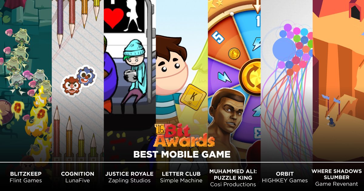 Playcrafting's tweet photo. WHO WILL WIN? @StateOfPlayNYC flies through space to present Best Mobile Game at The #16BitAwards tomorrow! Join us: https://t.co/25l5nm1qba https://t.co/4dG1LuSFZw