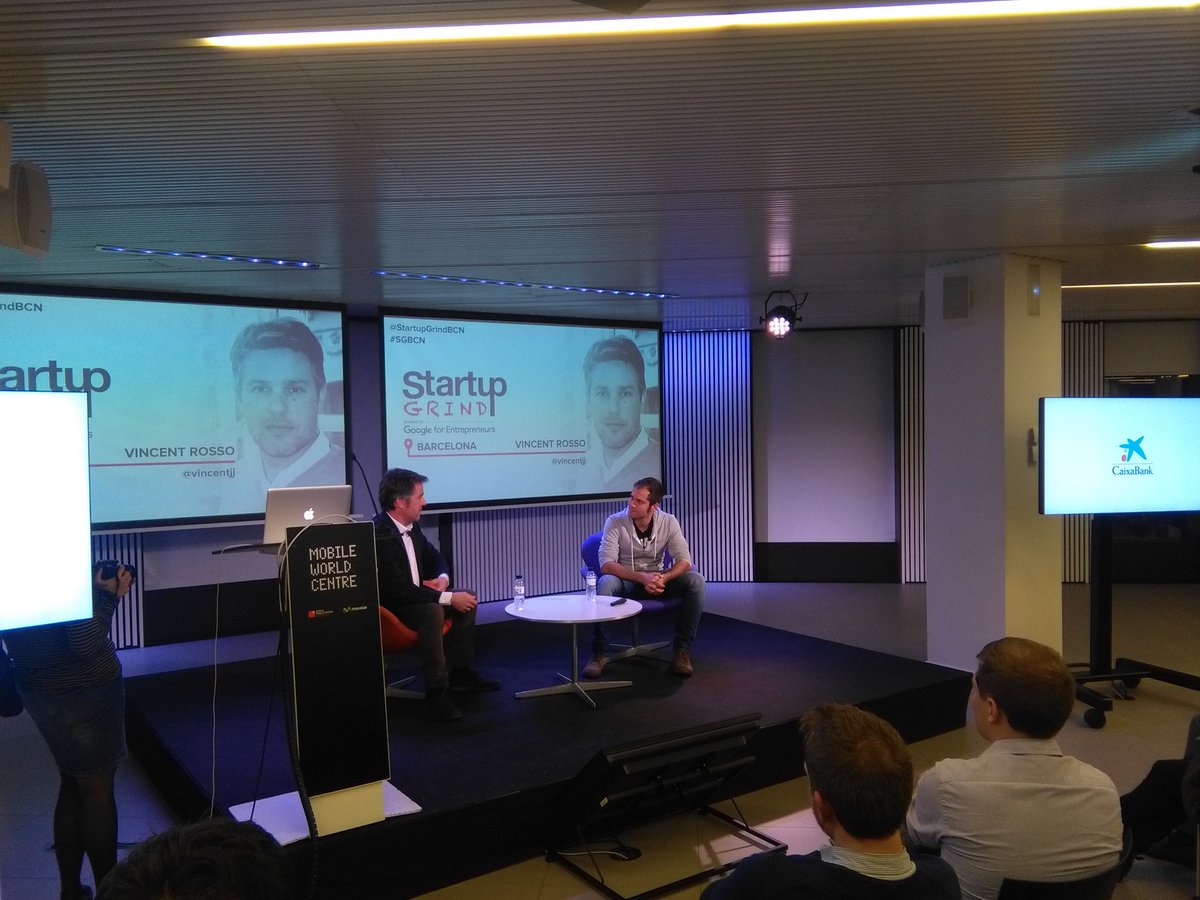 Vincent Rosso, co-founder of BlaBlaCar at Mobile World Center #sgbcn
