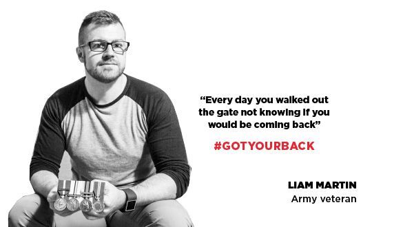 SSAFA's tweet image. If you're serving or have ever served and you need support we've #gotyourback buff.ly/2gCkHmT