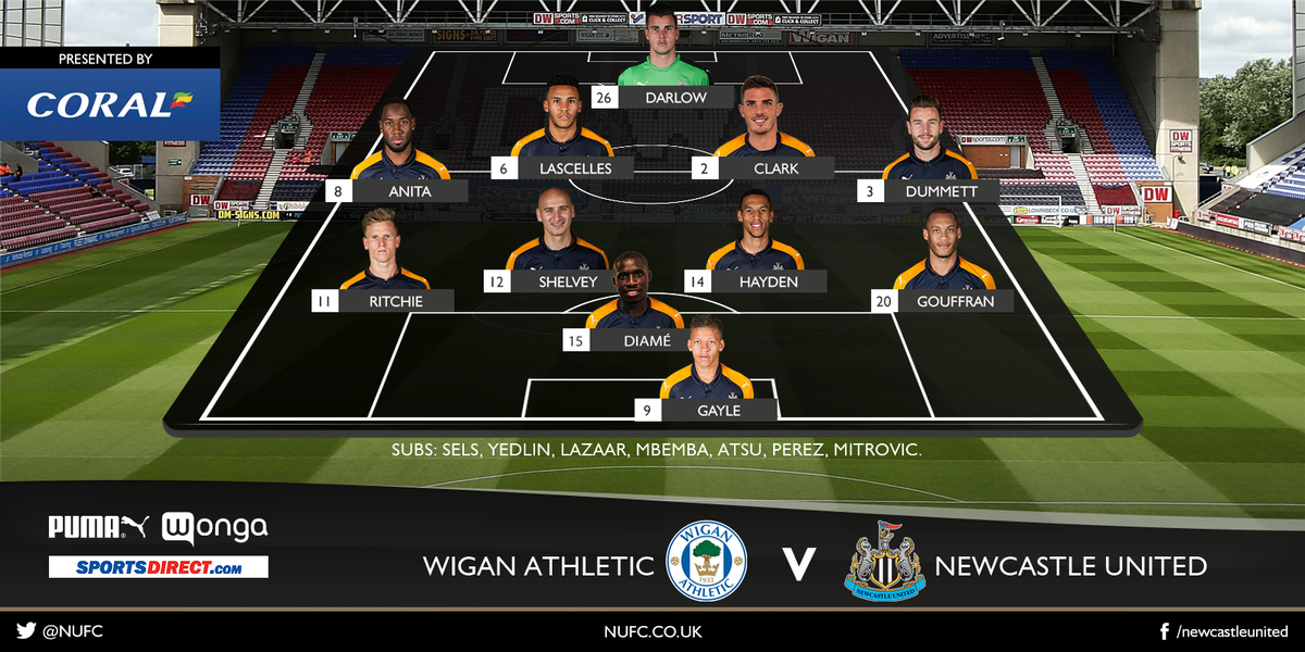 Wigan Athletic - Newcastle United 0:2 CzqGTWoWQAAftBB