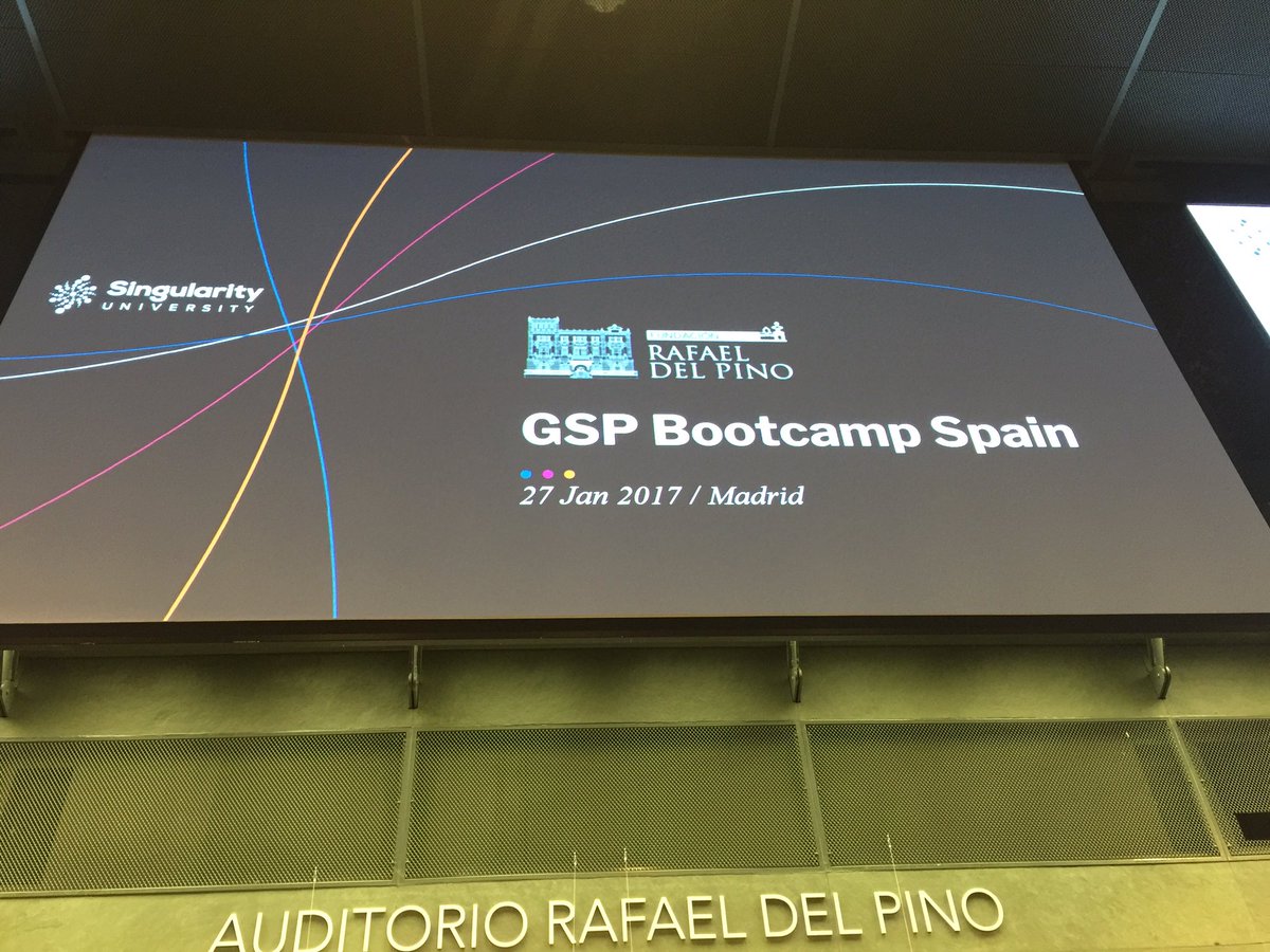 Se exponencial!! <a href="/frdelpino/">Fundación Rafael del Pino</a> <a href="/singularityu/">Singularity</a> en enero nuestro GSP Boot Camp de innovación disruptiva #GIC_Spain