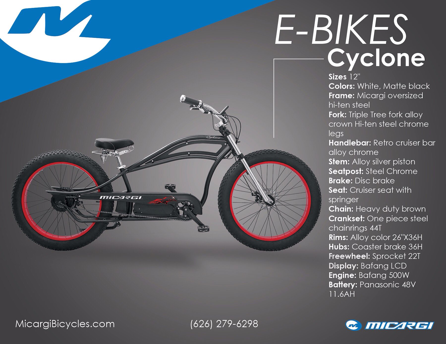 Micargi Bicycles on X: Our first electric bike coming late