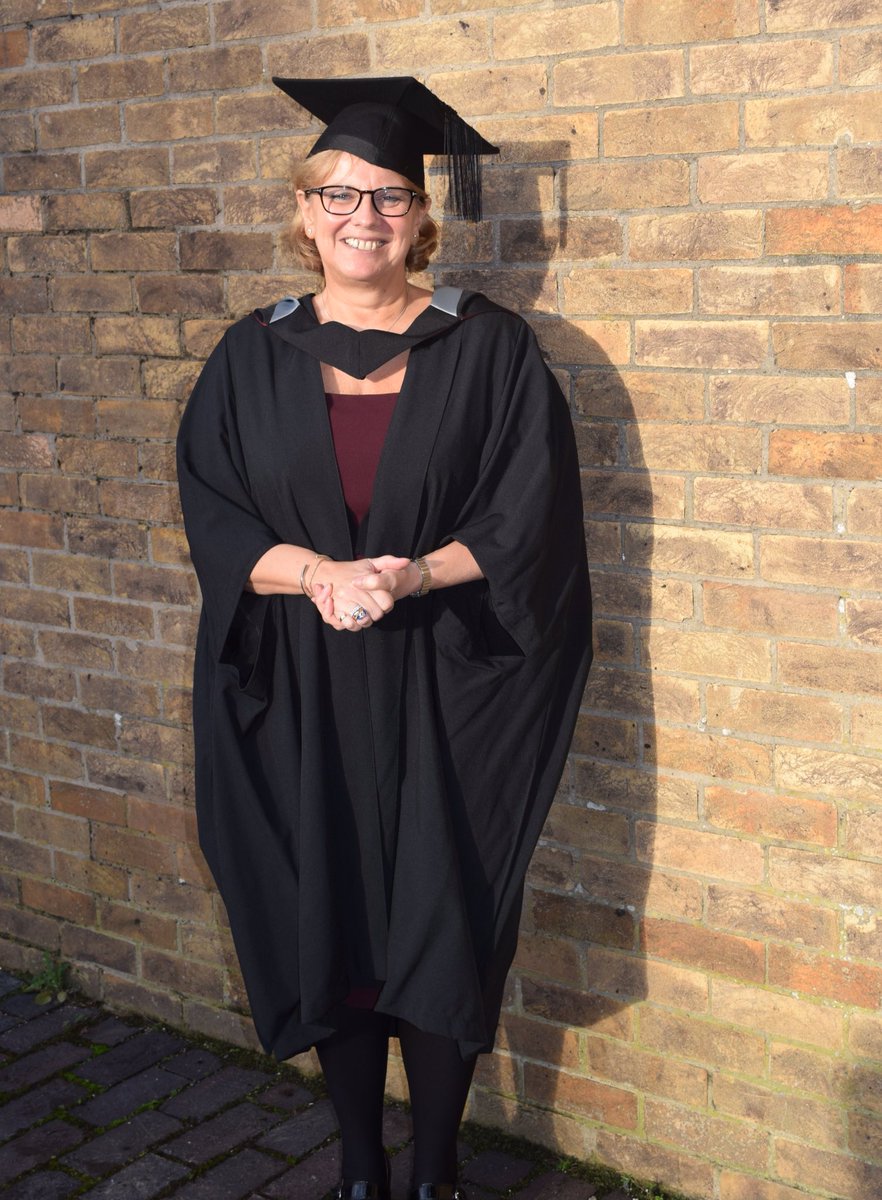 Spofforth58's tweet photo. MA graduation. Thank you to @StGemmasCath @StGemmasKerry for your support https://t.co/Nkvt187pP9