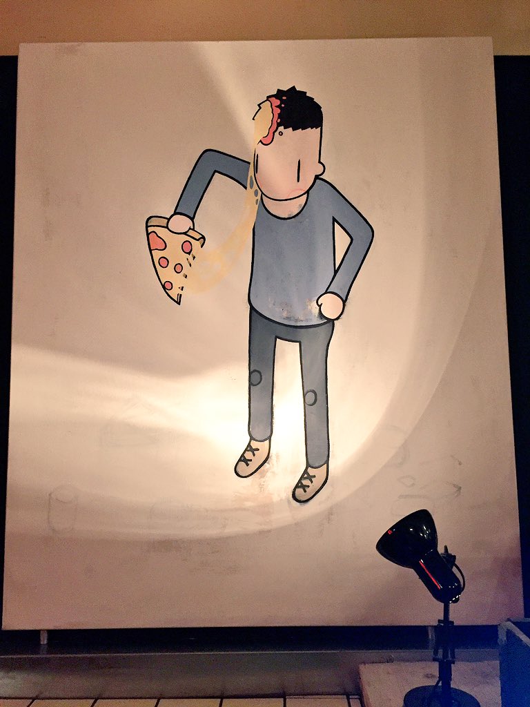 Tonight I try <a href="/PizzeriaApollo/">Apollo</a> in Stoke Newington, who's sourdough pizza is supposed to be insane. Just look at this wood fire oven! 🍕