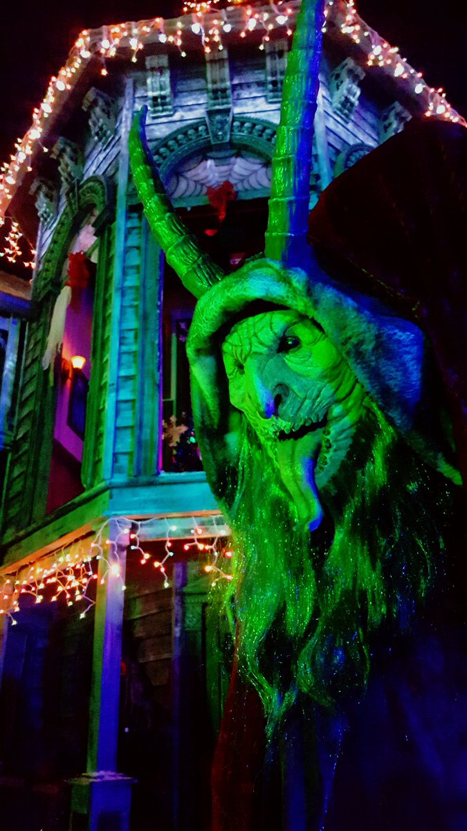 He has arrived...Join us this weekend for Krampus Haunted Christmas! #terroronthefox  # Krampus #krampushauntedchristmas