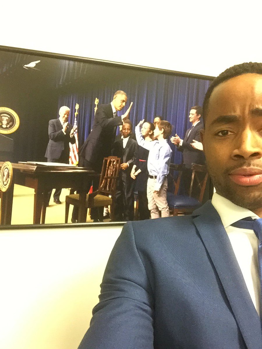 JayREllis's tweet photo. So excited to be at the @WhiteHouse today for My Brother's Keeper. #IAmMBK - become a mentor today! Go to https://t.co/qsuyFKiz0R https://t.co/y9O4LRD2nI