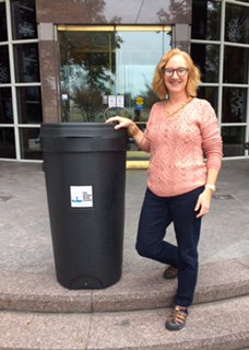MySAWS's tweet photo. Congratulations to @dbrsat - the winner of our #rain barrel contest! #SAWSBarrel #conservation @PACPR @COSAGOV @IvyRTaylor https://t.co/5iCoj6OGqv