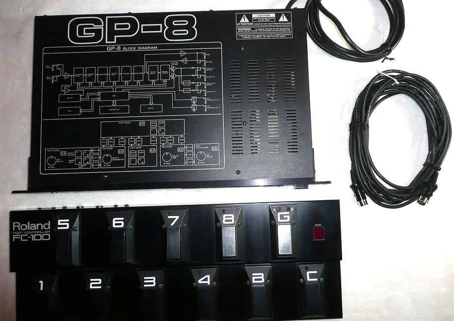 #forsale USED Roland GP-8 #guitarprocessor includes FC-100 #guitarpedal  $199.00 + $25 USA shipping call for details 928-771-0515