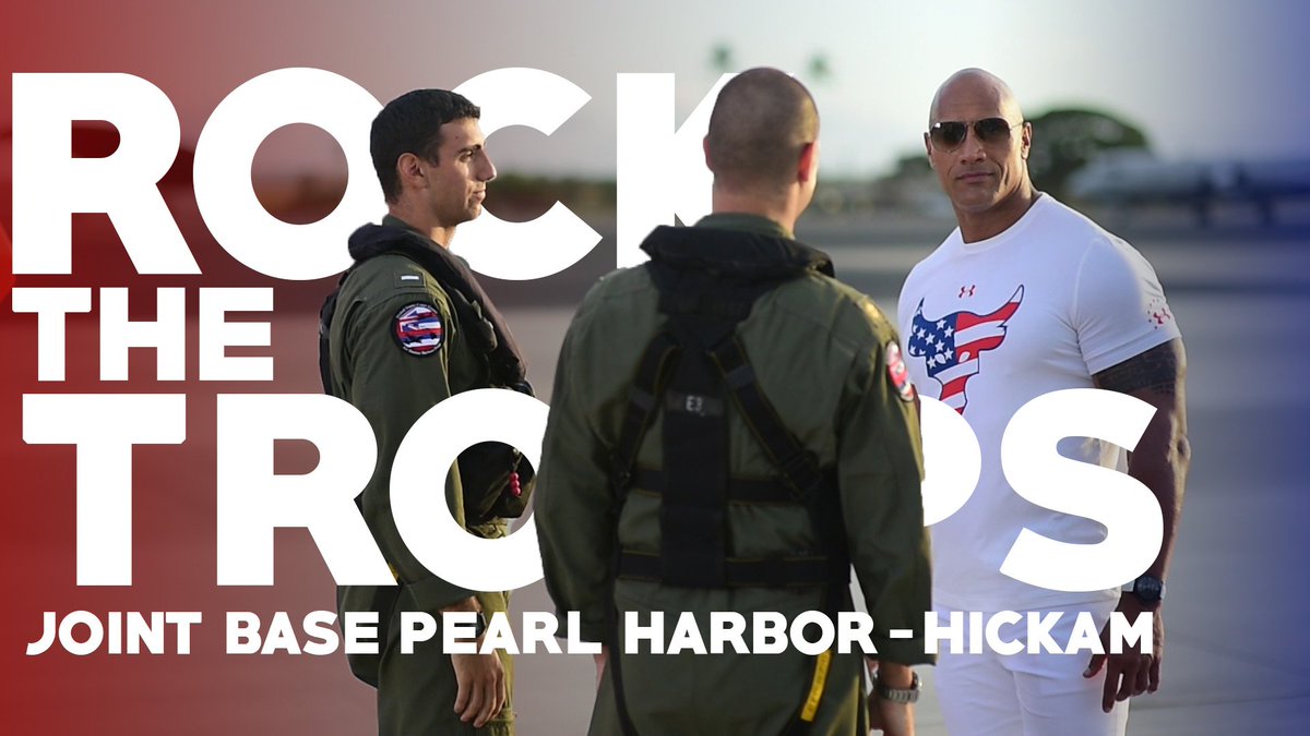 15th Wing (@15thwing) on Twitter photo Watch DoD EXCLUSIVE behind-the-scenes footage from last night's #RockTheTroops event AND an interview with <a href="/TheRock/">Dwayne Johnson</a> youtube.com/watch?v=7lWloj… Watch DoD EXCLUSIVE behind-the-scenes footage from last night's #RockTheTroops event AND an interview with <a href="/TheRock/">Dwayne Johnson</a> youtube.com/watch?v=7lWloj…
