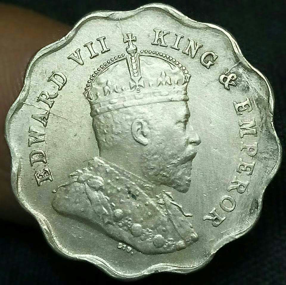 numistics's tweet image. British India || 1 Anna || King Edward VII

#coin #design