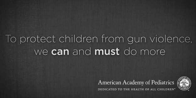 As long as children continue to be harmed by guns, AAP will continue to advocate for common-sense gun violence prevention. #SandyHook