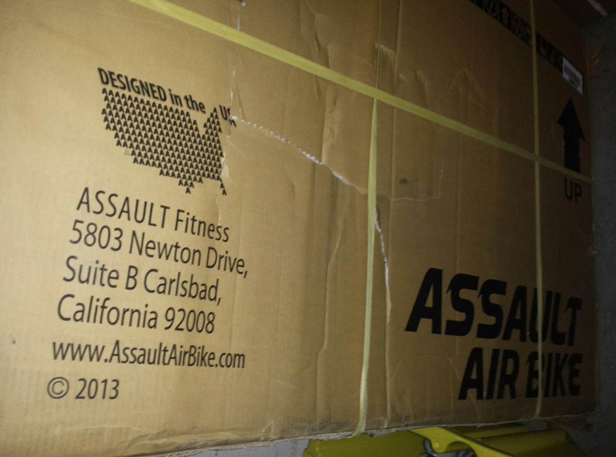 chriswatts's tweet photo. Looks like Xmas came early!  @AssaultAirBike https://t.co/ZjJaUlZ1bB