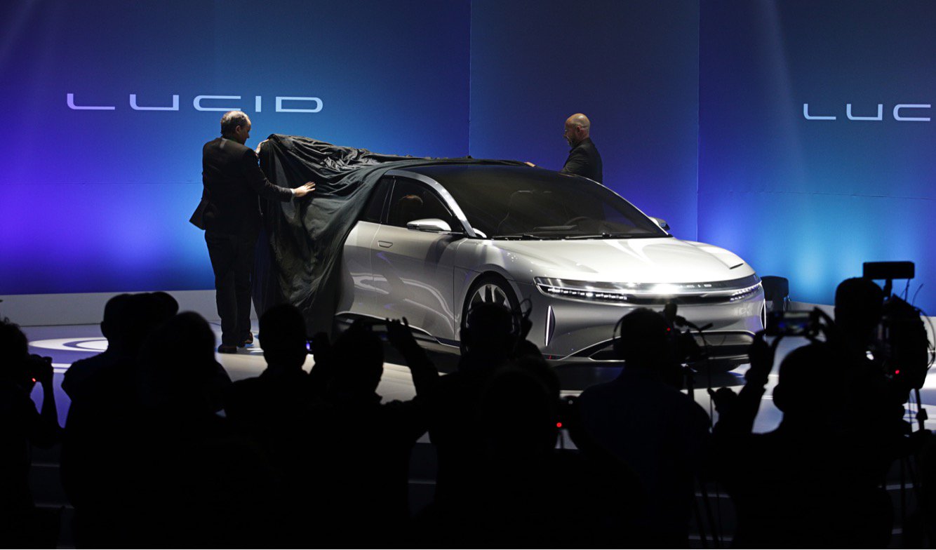 Lucid air unveiling deals