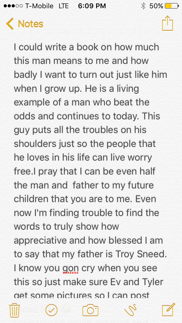 TreySneedFL's tweet photo. Happy Birthday old man✊🏾 @TroySneed https://t.co/FrIIT8PtuN
