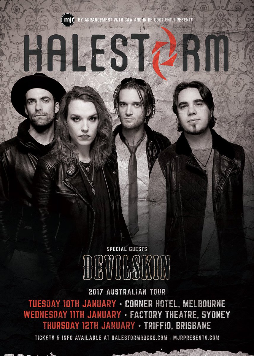 YASSS <a href="/Halestorm/">Halestorm</a> are coming back to Oz next month!! We 💜 <a href="/LZZYHALE/">Lzzy Hale</a>! Tickets &amp; info ➡️ bit.ly/SWR_Halestorm