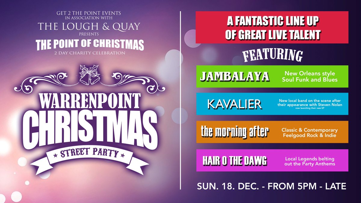 Get2thepointEv's tweet image. its on this weekend...the biggy...#kavalier #coldporter #themorningafter #jambalaya #hairothedawg #thelivingdaylights #thepointofchristmas