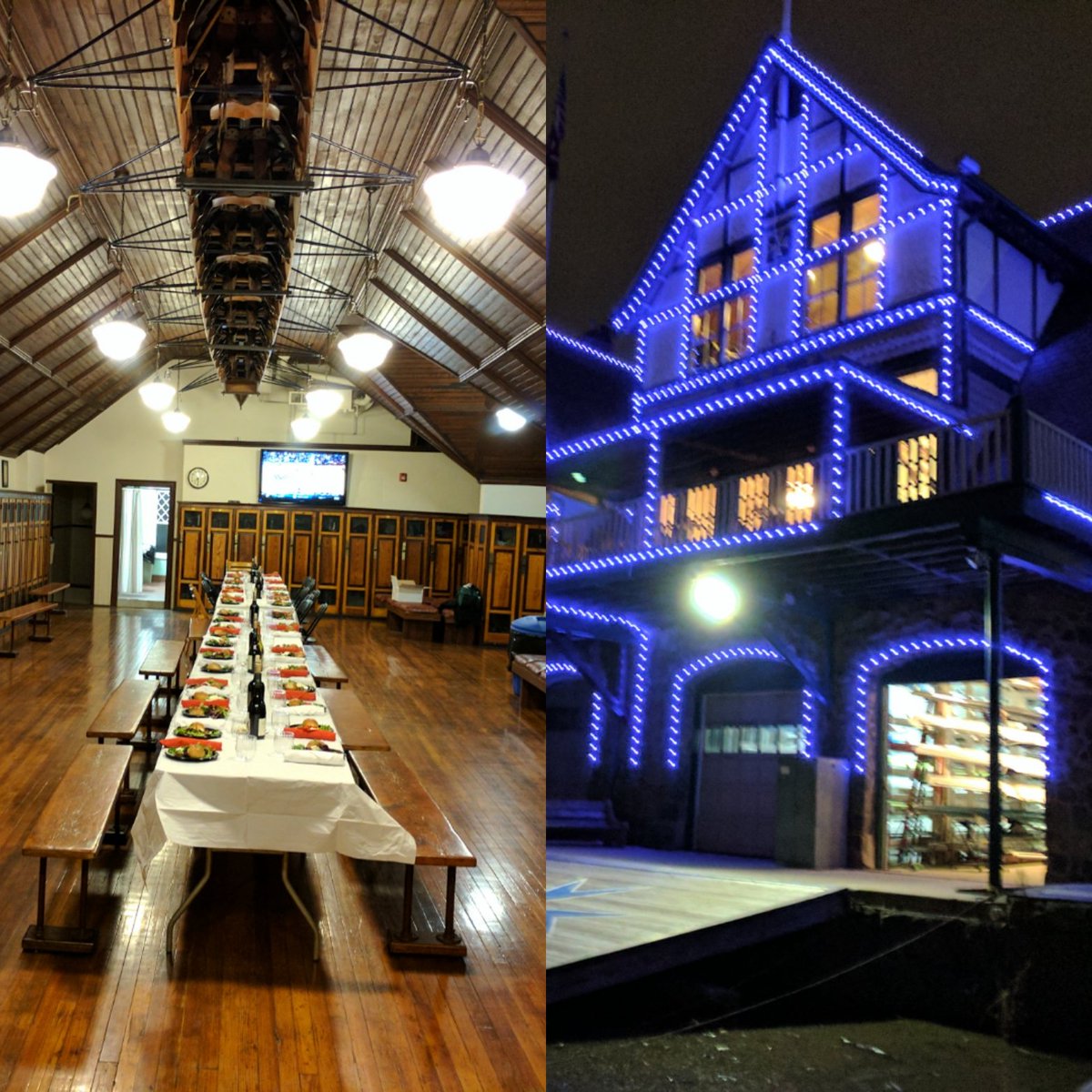 Great evening for it December meeting and dinner.