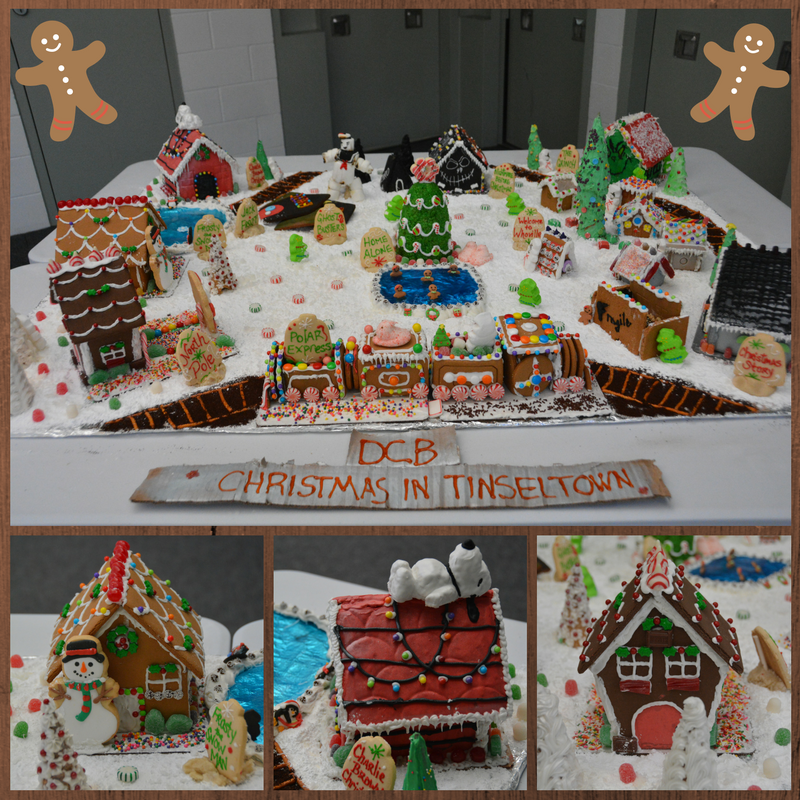 SBCprobation's tweet image. Staff built gingerbread houses during a team-building exercise at a holiday celebration. #happyholidays #buildingastrongcommunity