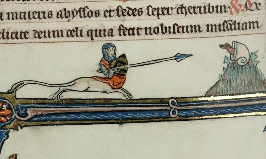 PiersatPenn's tweet photo. Knight vs. snail: the eternal battle
Cambrai, Bibl. mun., ms. 0102 https://t.co/vaIZxu7O6j
