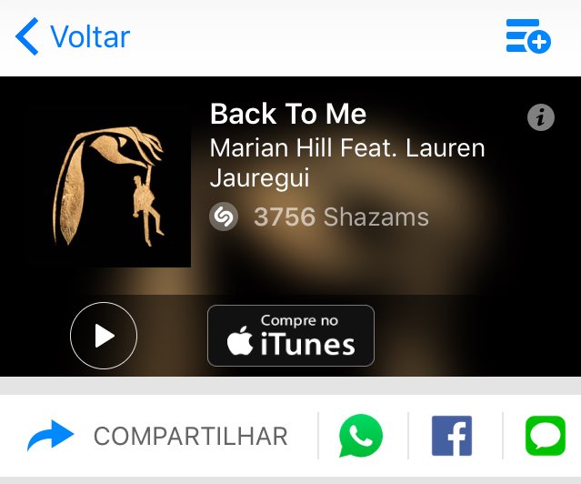 laurencombr's tweet photo. INFO | Bom trabalho galera! Back To Me já está com 3756 Shazams! #BackToMeShazamAttack https://t.co/oGAQiDD1PR