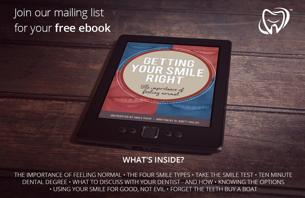 SmileRight_'s tweet photo. Sign up to stay up-to-date with our coming launch, and get a bonus copy of our eBook by Dr. Brett Taylor! https://t.co/HAmDg9nFHv https://t.co/LnegJmRSQn