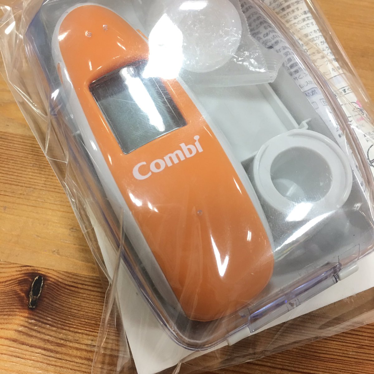 リサイクル子供服comacchioの店長 嫌がる赤ちゃんもこれなら安心 1秒検温の耳式体温計 綺麗なリユース品でお財布にも優しい 小牧市 春日井市 北名古屋市 西春日井郡 名古屋市 買取 リサイクルショップ 子供服 ベビー用品 キッズ 育児