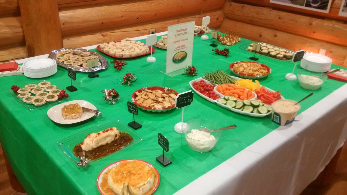 Linda Rook has prepared some lovely appetizers for our <a href="/FraserRotary/">Chwk Fraser Rotary</a> holiday social tonight!