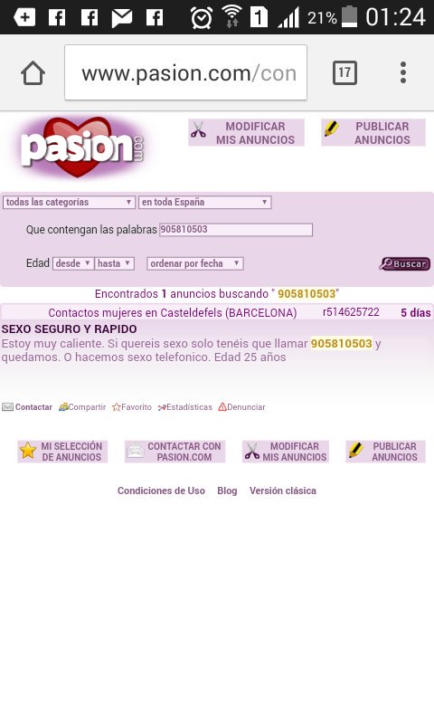 pasion contactos mujeres