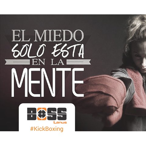BossLanus's tweet image. El miedo solo está en la mente #KickBoxing Lunes 19:00 hs, Martes y Jueves 20:30 hs y #Boxeo Martes y Jueves 19:00 hs. #BossLanus