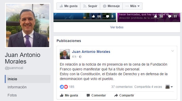 eljueves's tweet photo. El amigo @Juan_A_Morales, diputado del PP, dice que él solo es fascista a título personal, en su tiempo libre. No preocuparse. https://t.co/GZy5qyb1UZ