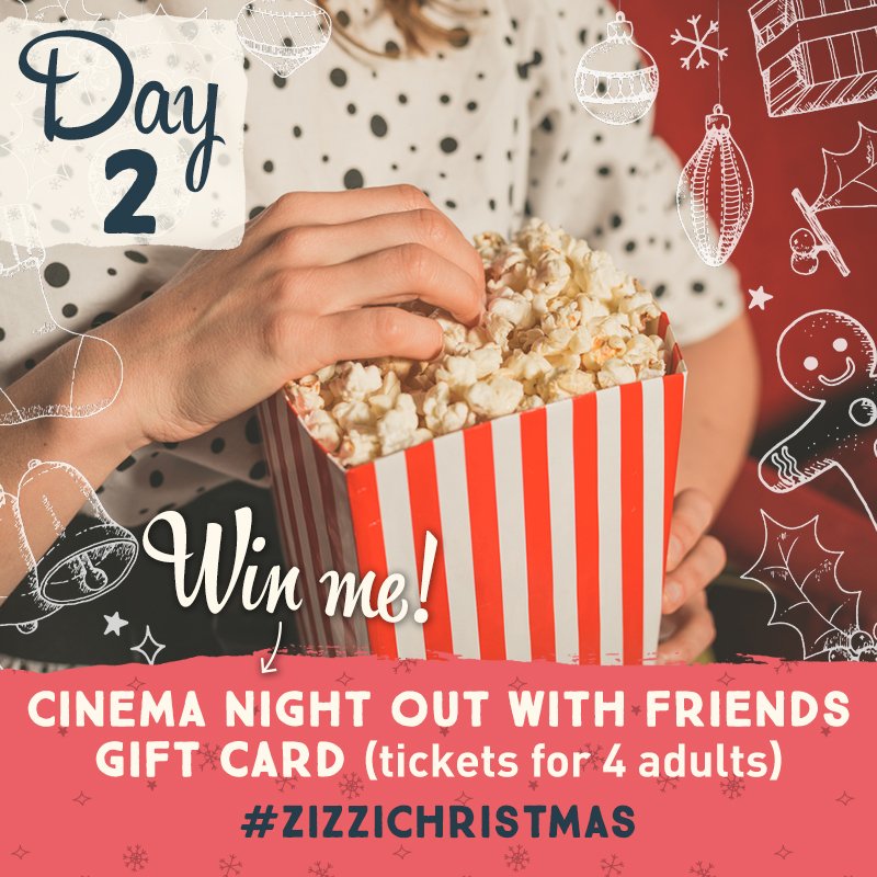 WeAreZizzi's tweet image. Day 2 of our Christmas Giveaway! Follow us &amp;amp; hit RT to #win a night out at the cinema for you and 3 friends!* #ZizziChristmas