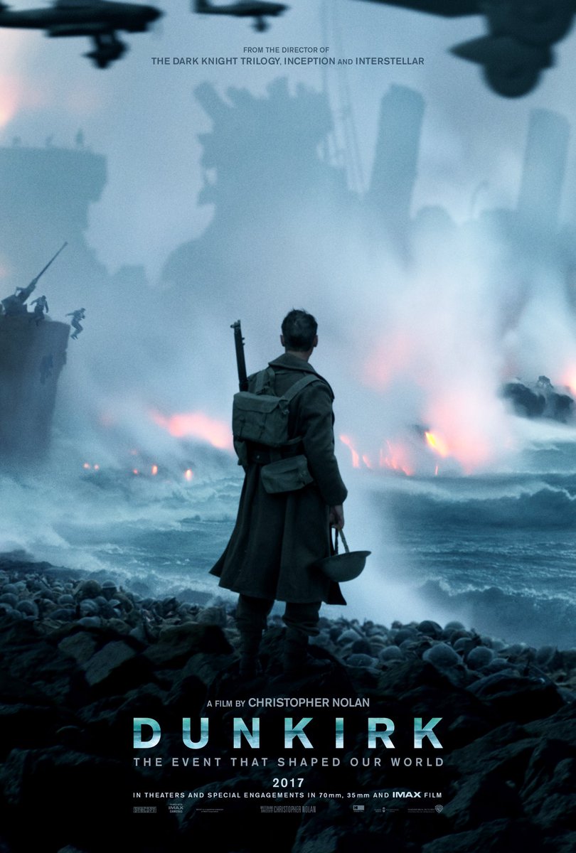 The Official First Look Poster of Dunkirk - Christopher Nolan