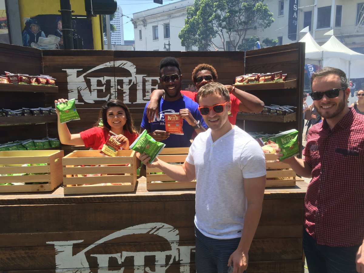 #Kettle #SF crew here to make your #events crunchier. :)